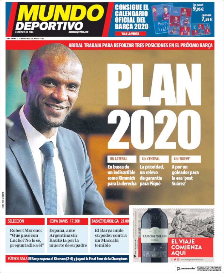 روزنامه موندو| پلن 2020