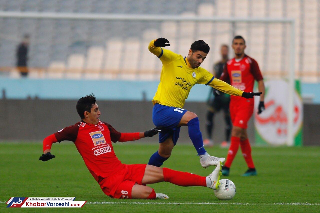 گزارش تصویری| شکست پرسپولیس مقابل نفت مسجدسلیمان در آزادی