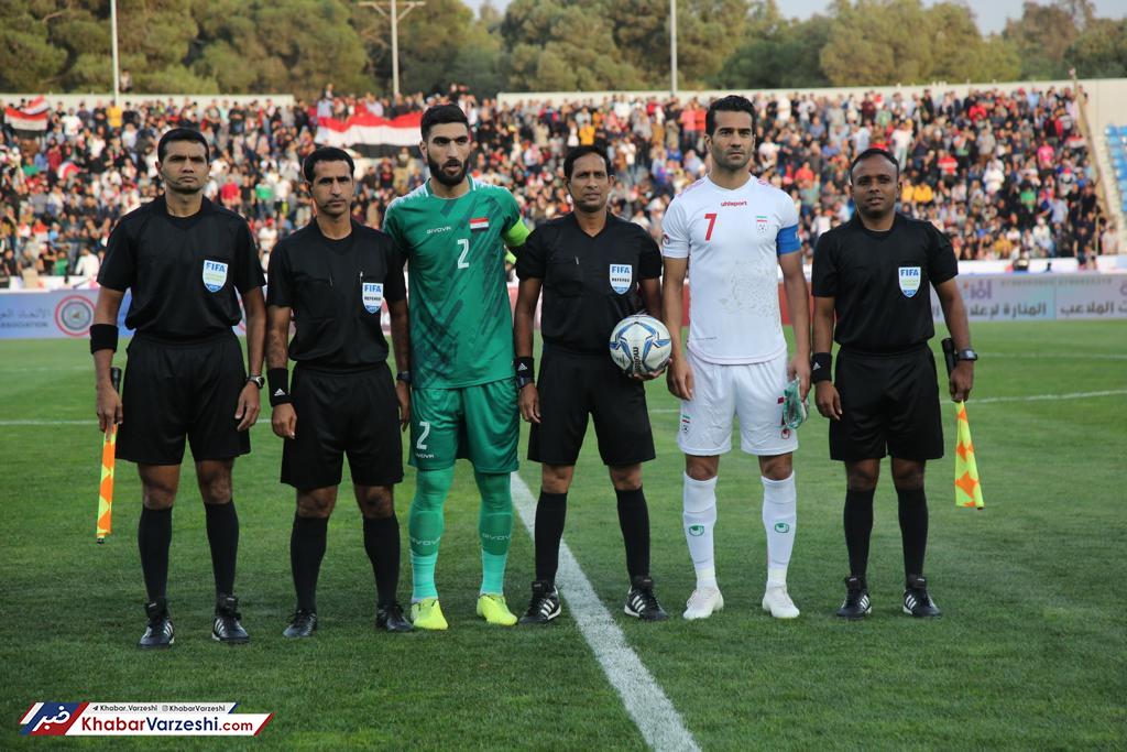 هدیه تاریخی تیم ملی ایران به عراق