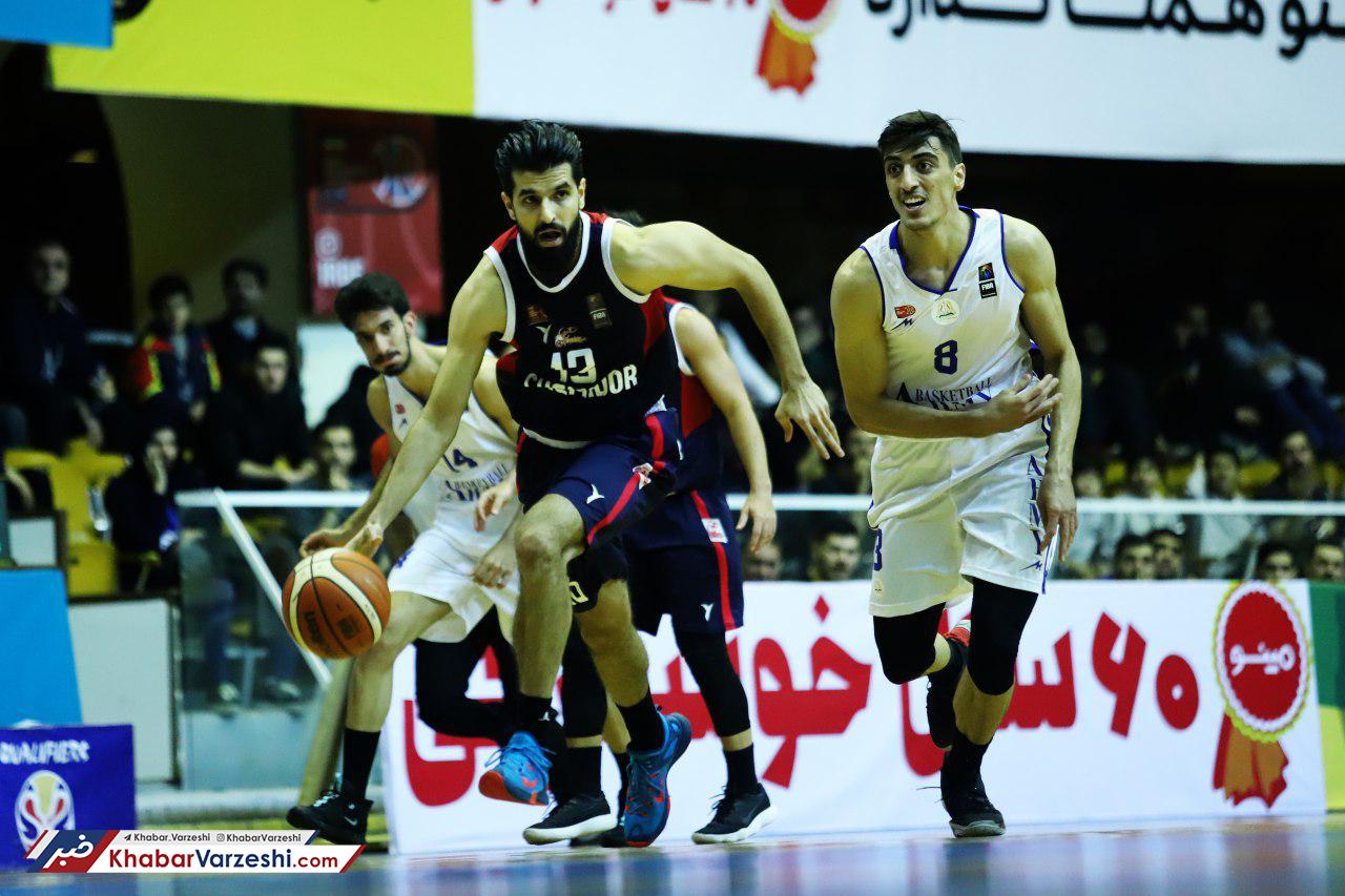 گزارش تصویری| برتری شیمیدر مقابل نیروی زمینی در هفته هشتم لیگ برتر بسکتبال