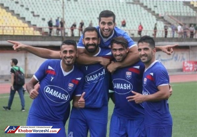 پیروزی داماش در نخستین بازی لیگ یک