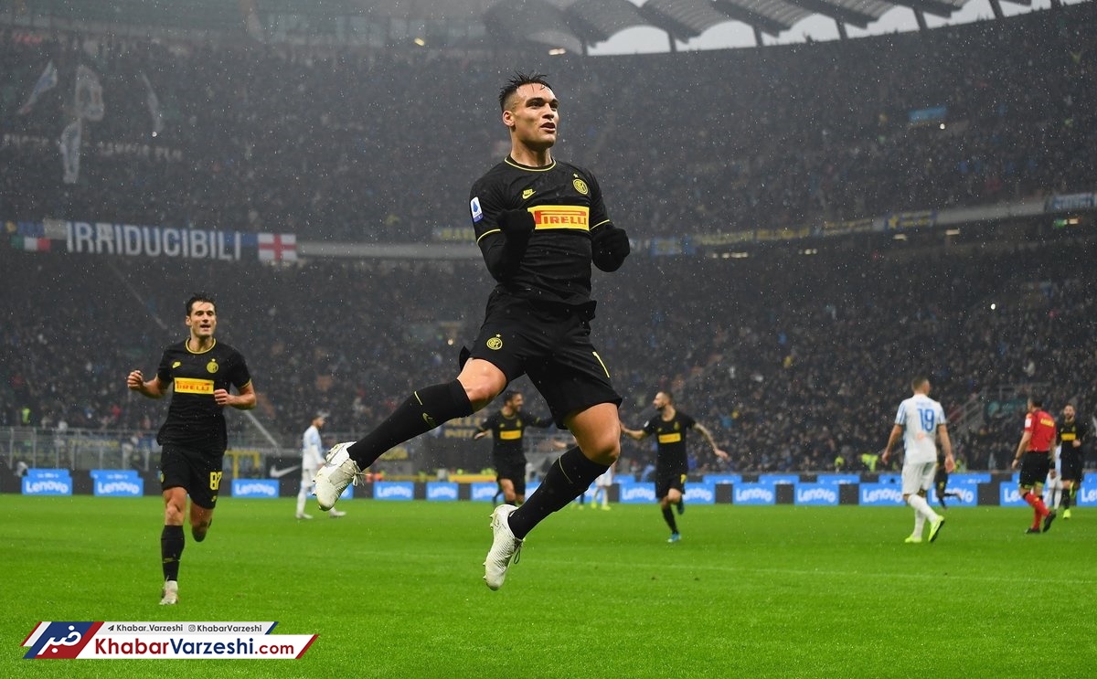 میلانی‌ها بردند، صدر آبی شد