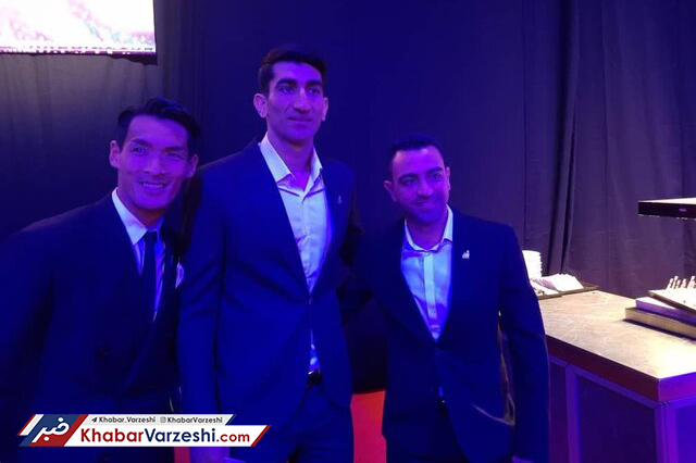 عکس| دیدار تاریخی بیرانوند در هنگ کنگ؛ چطوری ژاوی!