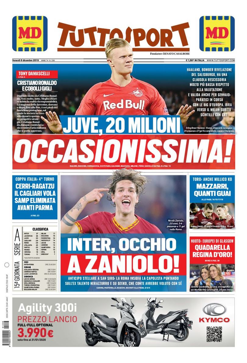 روزنامه توتو| یووه، 20 میلیون یورو، چه معامله‌ای!