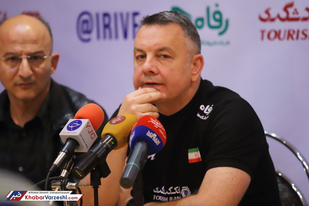 گزارش تصویری| شست خبری ایگور کولاکوویچ سرمربی تیم ملی والیبال