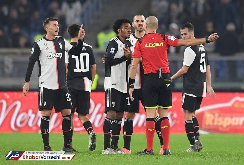 تصاویر| درگیری شدید ۲ بازیکن یوونتوس