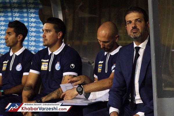 استراماچونی تمرین امروز استقلال را تعطیل کرد!