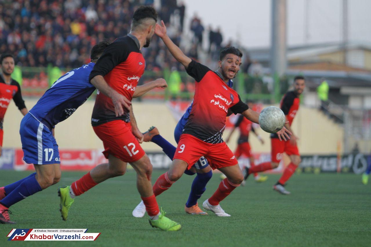 گزارش تصویری| برد شیرین خانگی نساجی برابر گل گهر