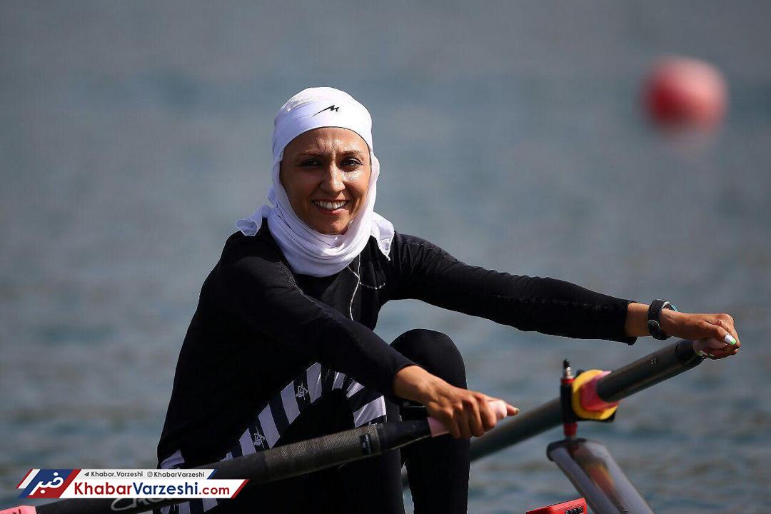 دومین مدال طلای نازنین ملایی در روئینگ کاپ آسیا