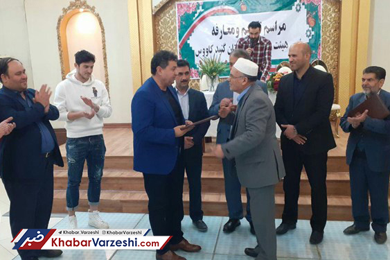 پدر سردار آزمون رئیس هیات والیبال شد