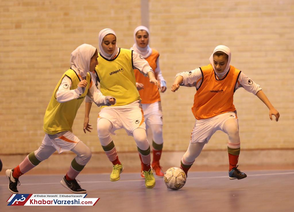 گزارش تصویری| تمرینات تیم های ملی فوتسال زیر 20 سال و بزرگسالان بانوان
