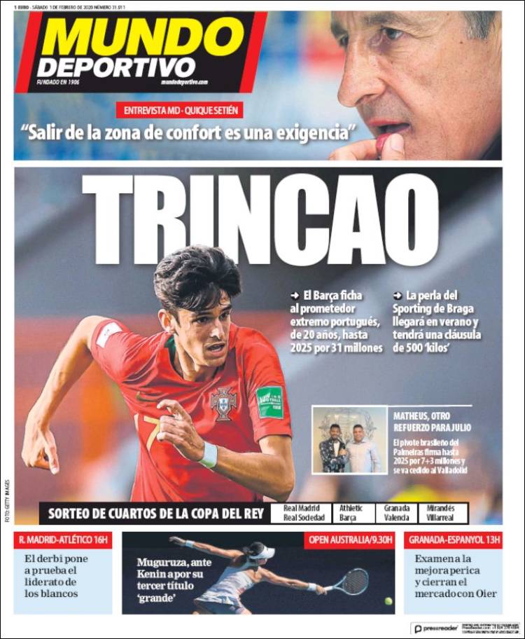 روزنامه موندو| ترینکائو