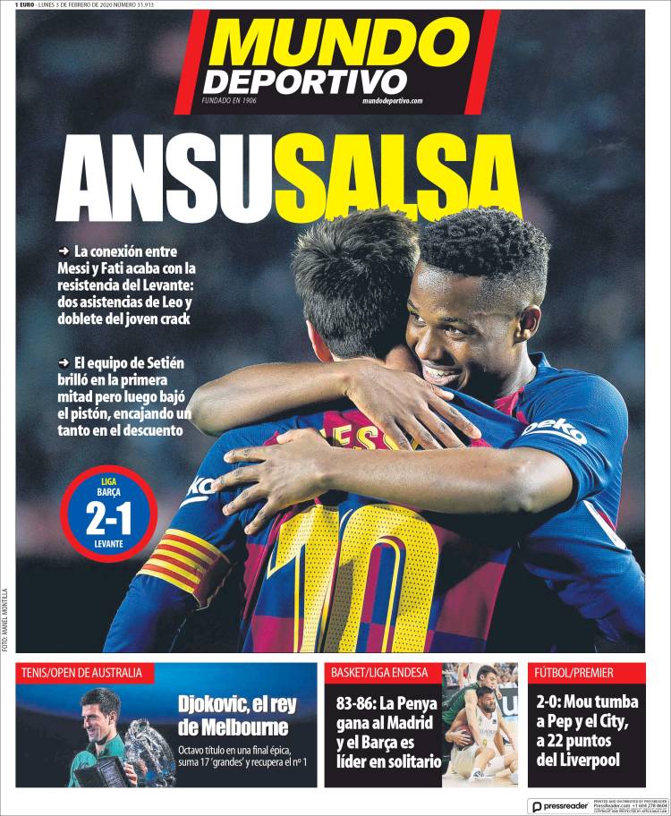 روزنامه موندو| آنسو سالسا