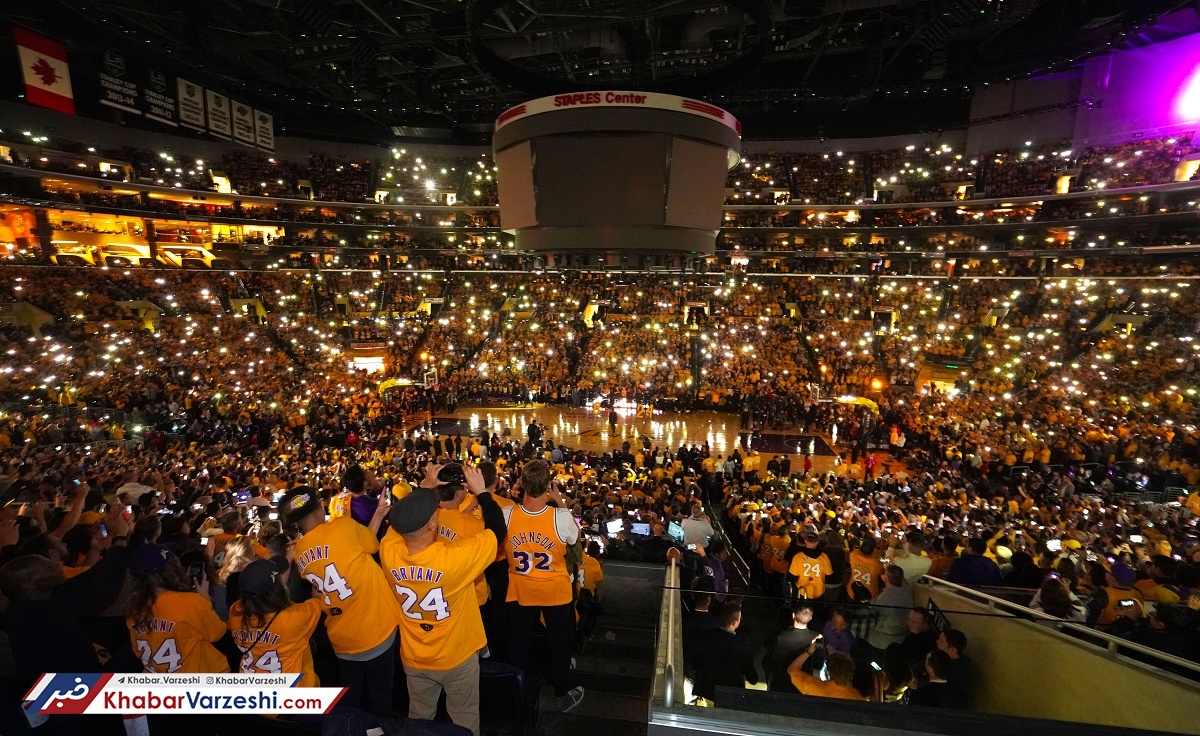 عکس| توپ‌باران برای گرامیداشت کوبی برایانت