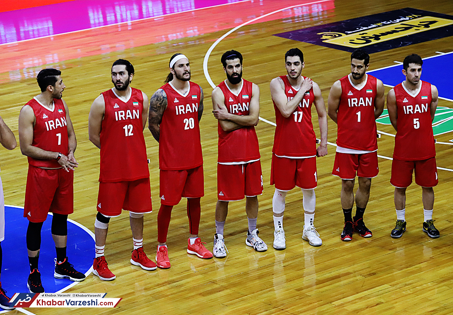 گزارش تصویری| تمرین تیم ملی بسکتبال