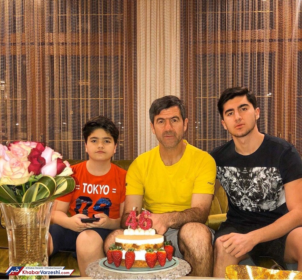 عکس| جشن تولد آقاکریم در کنار خانواده