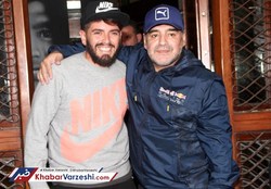 پسر مارادونا: پدرم تنهایی جام‌جهانی را برد!