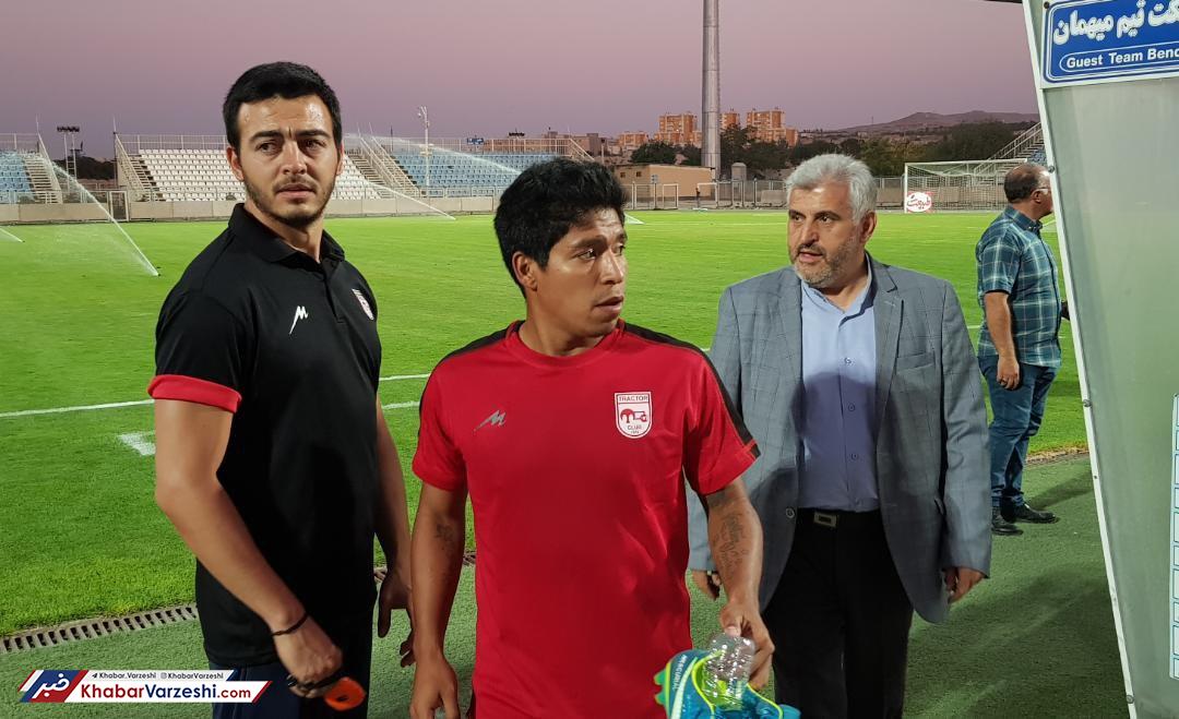 دردسر بازیکن خارجی تراکتور به خاطر کرونا