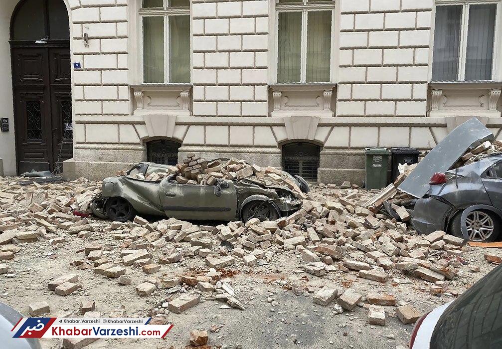 تصاویر| نگرانی‌ برای لژیونرهای ایرانی پس از زلزله کرواسی