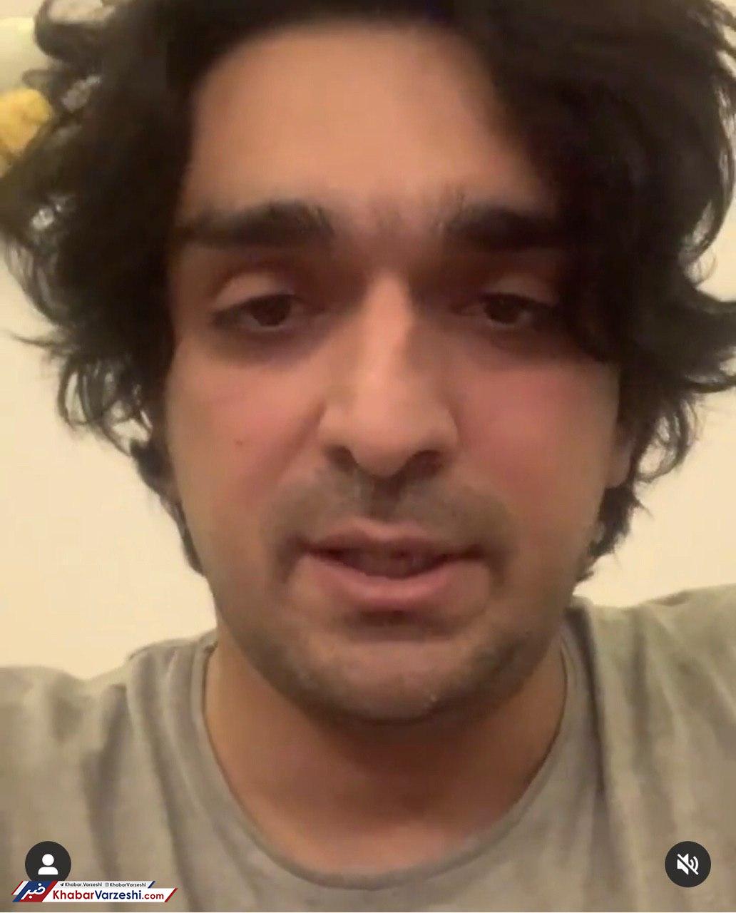 عکس| هافبک پیشین استقلال و پرسپولیس از بیمارستان مرخص شد