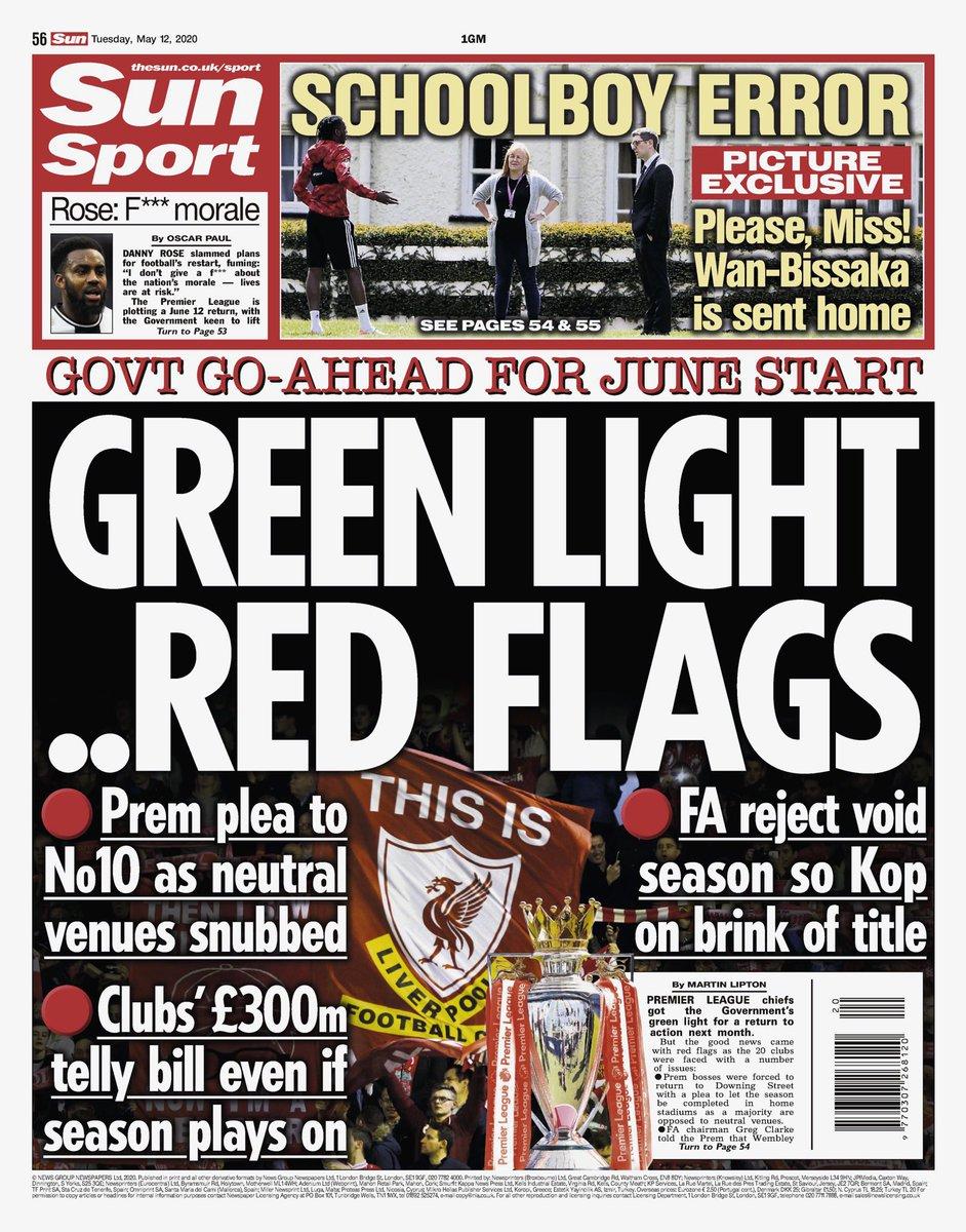 روزنامه سان| چراغ سبز... پرچم‌های قرمز