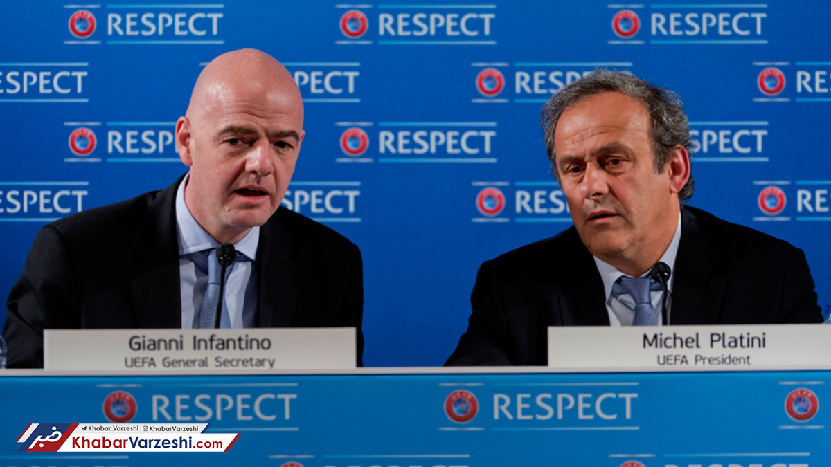 حمله پلاتینی به اینفانتینو: او با لابی رئیس فیفا شد!