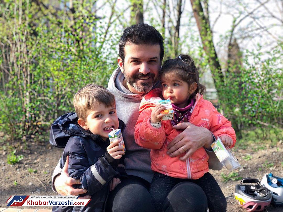 عکس| استراماچونی در انتظار فرزند سوم