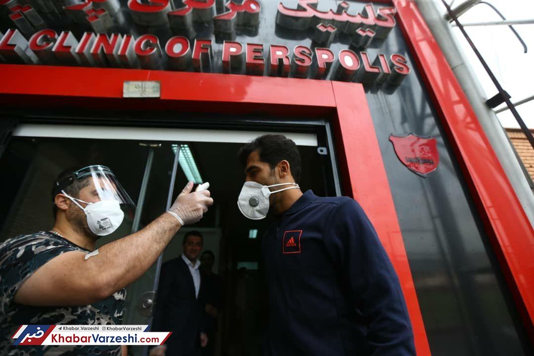 نظر پزشک تیم درباره انجام تست کرونا از پرسپولیسی‌ها