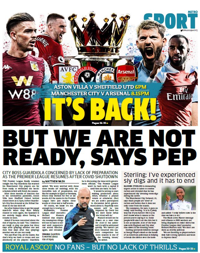 روزنامه مترو| بازگشت!