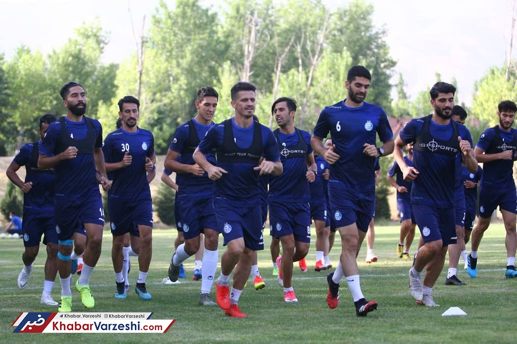 گزارش تصویری| آخرین تمرین تیم فوتبال استقلال پیش از مصاف با سایپا