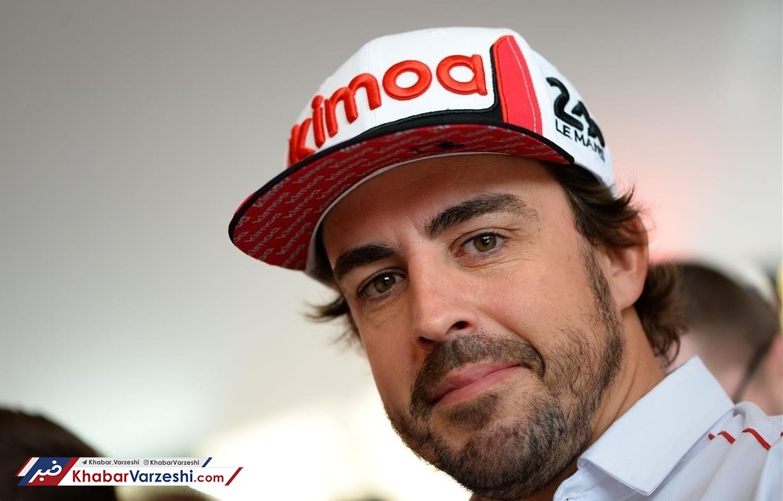 آلونسو پشت فرمان می‌نشیند