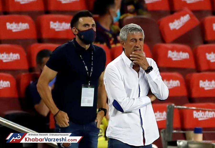 عکس| رفتار عجیب متهم نتایج بد بارسا!