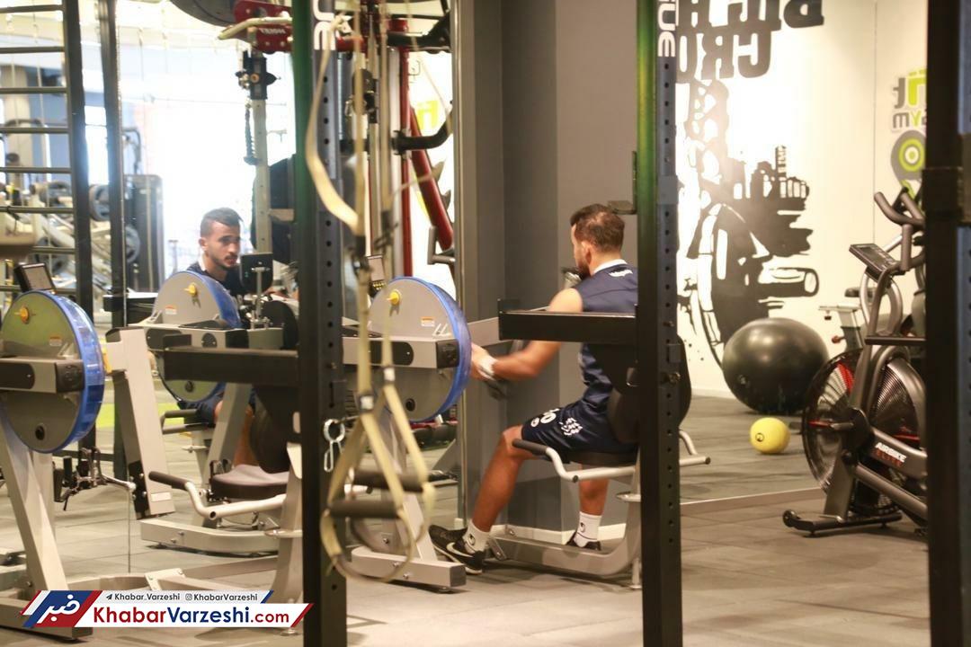 عکس| بازگشت هافبک مصدوم استقلال به تمرینات