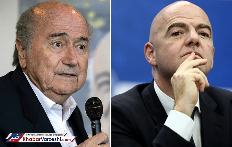 حمله رئیس فاسد به رئیس فیفا!