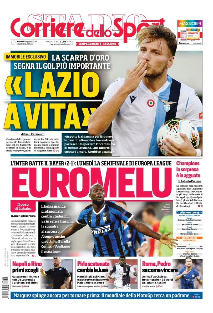 روزنامه کوریره| یورومِلو