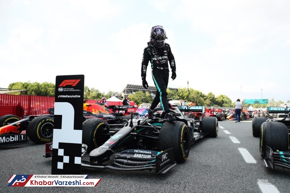 همیلتون گرندپری اسپانیا را فتح کرد