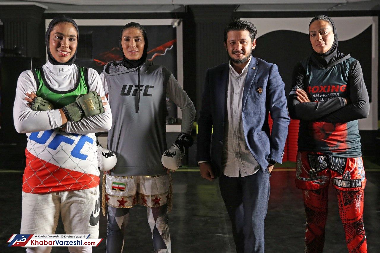 خواهران منصوریان برای مبارزه به قفس می‌روند