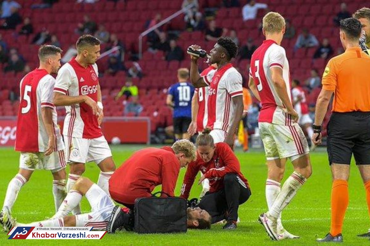 عکس| مدافع پیشین منچستریونایتد باز هم حمله قلبی کرد؟