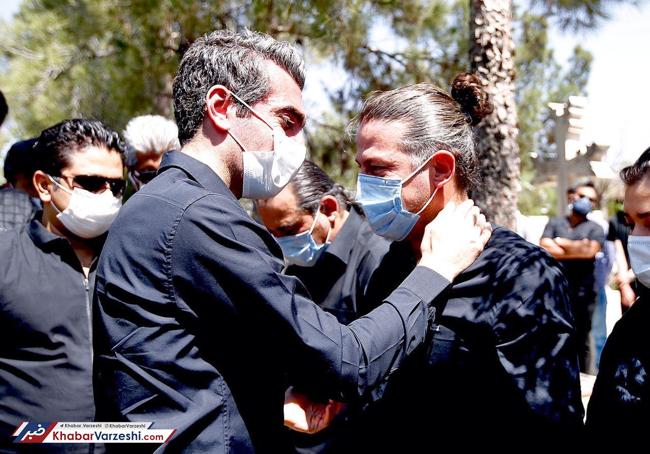 عکس| اشک‌های آندو در مراسم تدفین سرژیک