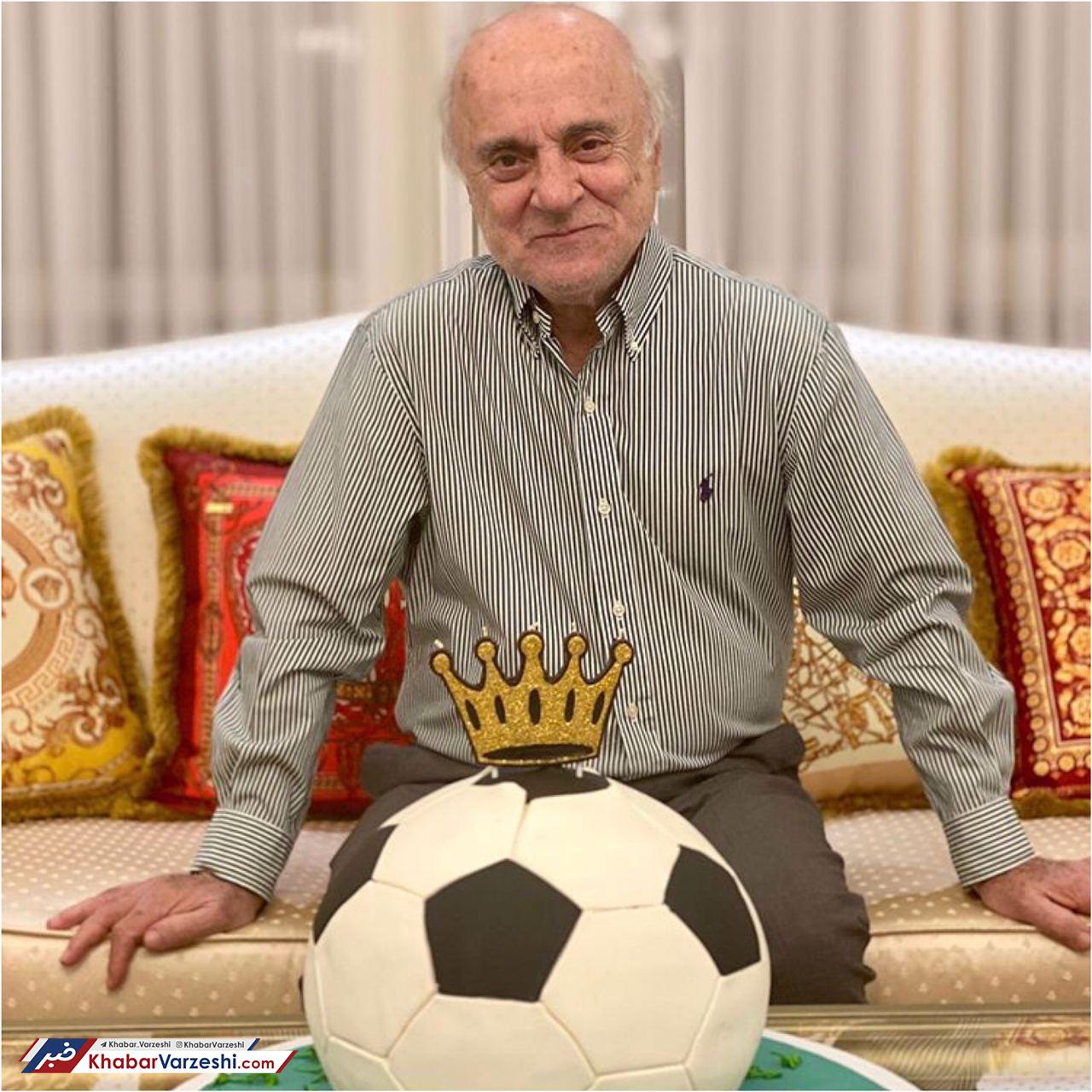 عکس| جشن تولد رئیس اسبق فدراسیون فوتبال