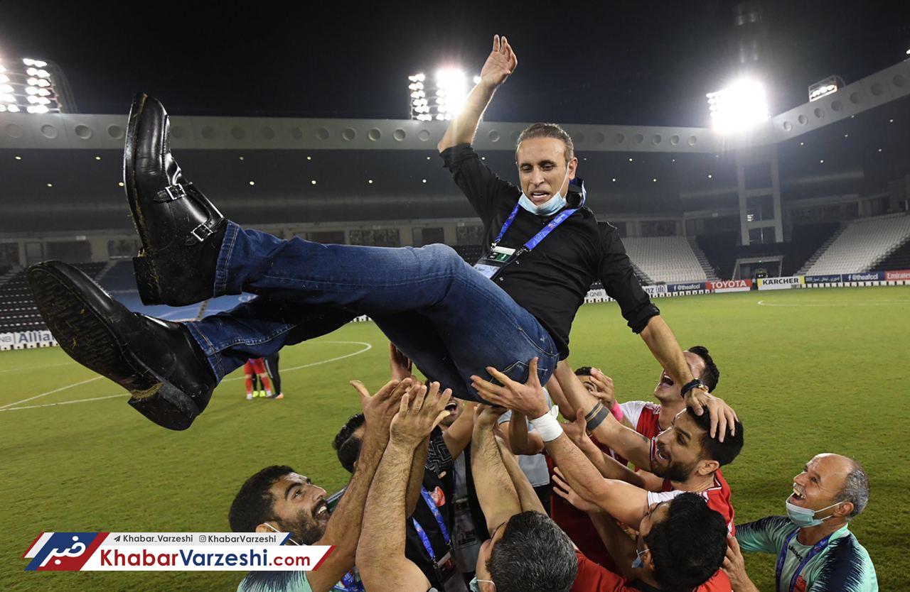 گزارش تصویری|جشن صعود پرسپولیس به فینال لیگ قهرمانان آسیا