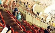 عکس| ژاپنی‌ها نظافت ورزشگاه را فراموش نکردند