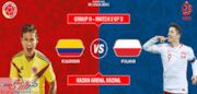 اعلام ترکیب تیم‌های لهستان و کلمبیا