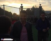 عکس| عادل فردوسی‌پور به استادیوم آزادی رسید