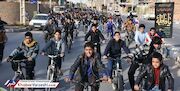 استعدادیابی نوجوانان ۱۴ تا ۱۶ ساله در همایش دوچرخه‌سواری زنجان