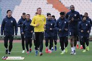 گزارش تصویری| کنفرانس خبری و تمرین تیم فوتبال العین پیش از بازی با استقلال