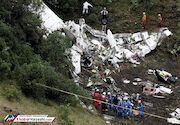 مرگ یکی از بازمانده‌های سقوط هواپیمای تیم برزیلی