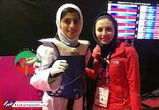 درخشش نوجوان تکواندوکار ایران در مسابقات جهانی